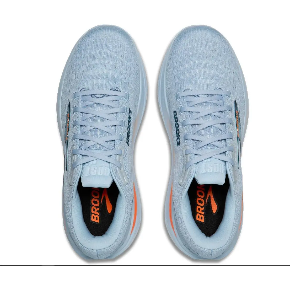 Brooks shoes - Brooks Ghost Max - Ghost Max - Skyway/Blue/Orange 4