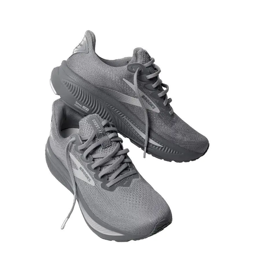 Brooks shoes - Brooks Ghost 17 - Ghost - Gray, Select: Primer Gray/Oyster Mushro 0