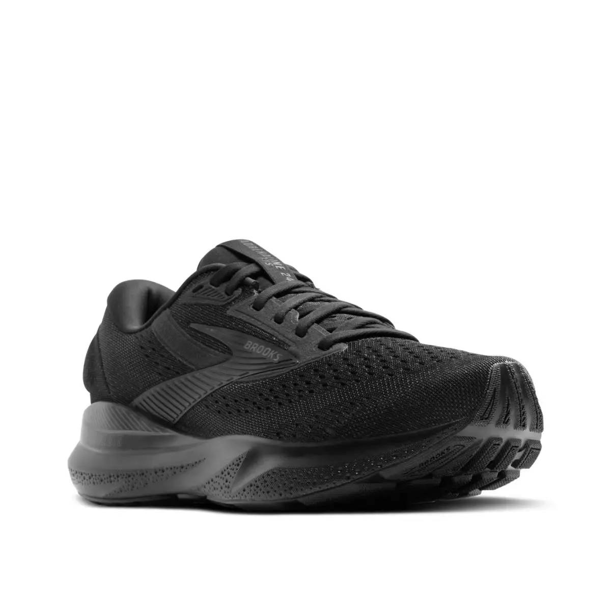 Brooks Adrenaline Gts 24 120426-1D-020 Women`s 6.5 Black Running Shoes SHOP477