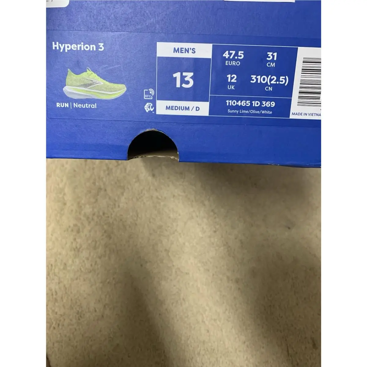 Brooks shoes - Brooks Hyperion 3 - Hyperion - 110465-1D-369 - Green (UPC: 195394681024) 7