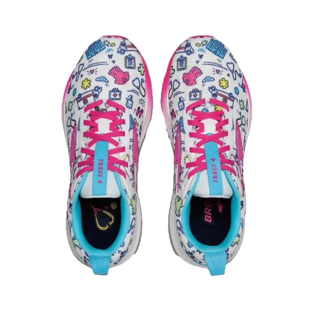 Brooks shoes - Brooks Trace 4 - Trace - White 5