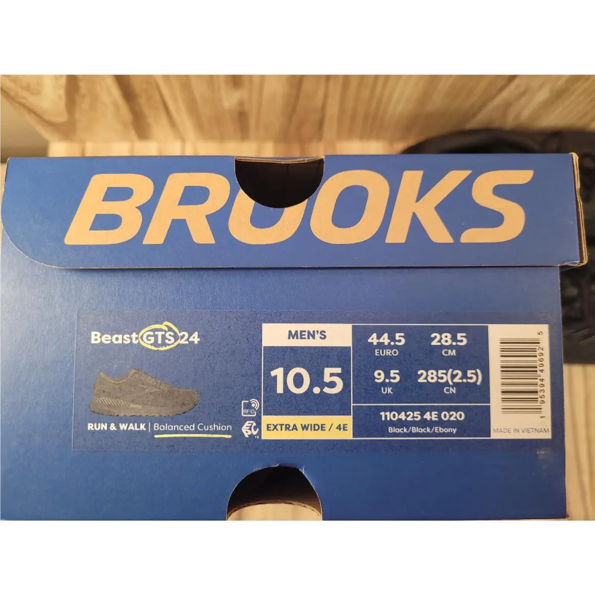 Brooks shoes - Brooks Beast GTS 24 - Beast GTS - 110425-4E-020 - Black 7
