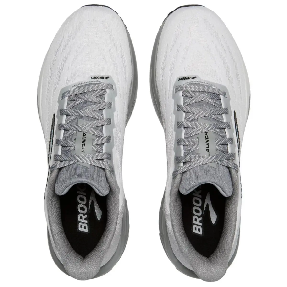 Brooks shoes - Brooks Launch 11 - Launch - Oyster /Primer Gray / Blue 1