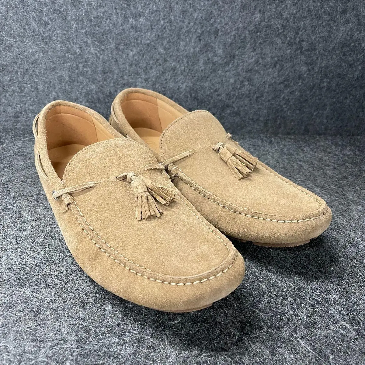 Brooks Brothers Burgee 210 Tassel Loafer Men`s Size US 12 Brown