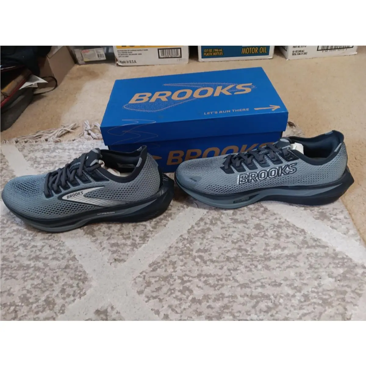 Brooks shoes - Brooks Hyperion 3 - Hyperion - 110465 1D 054 - Gray 5