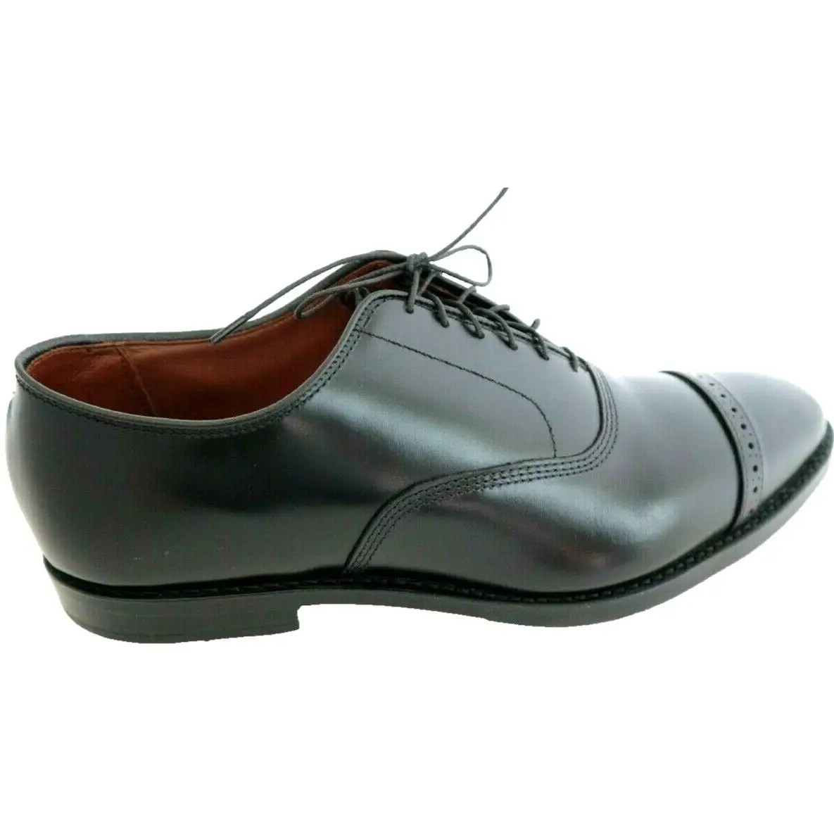 Brooks Brothers Leather Size 11.5 C Goodyear Welted Cap Toe Made in Usa