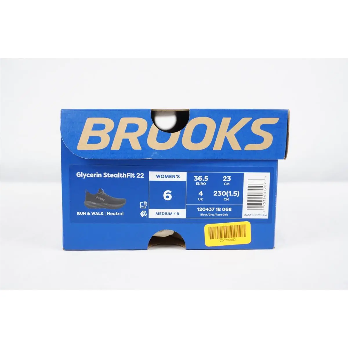 Brooks shoes - Glycerin StealthFit 22 - Glycerin StealthFit - 1204371B068 - Black (UPC: 195394617078) 5