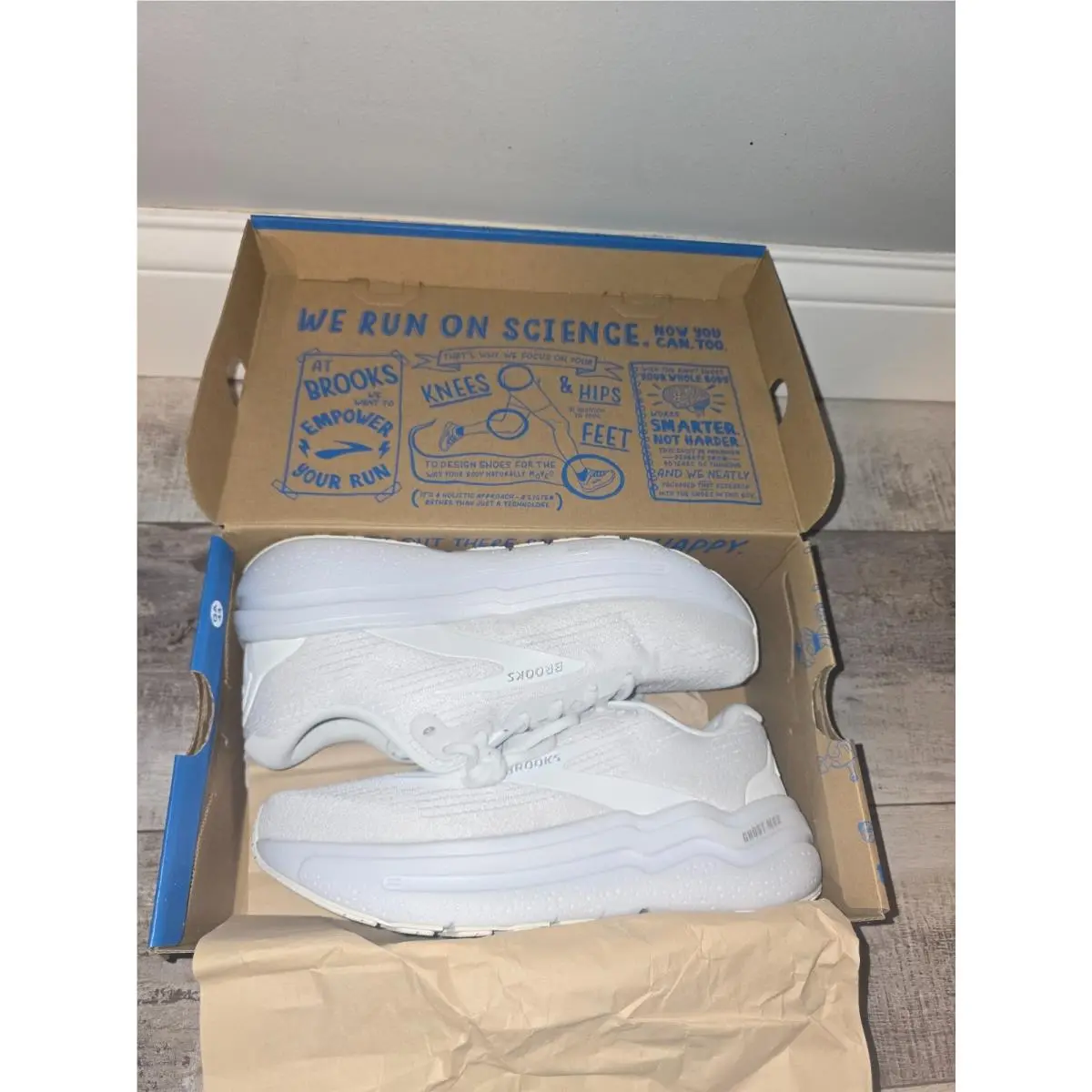 Brooks shoes - Brooks Ghost Max - Ghost Max - White 5