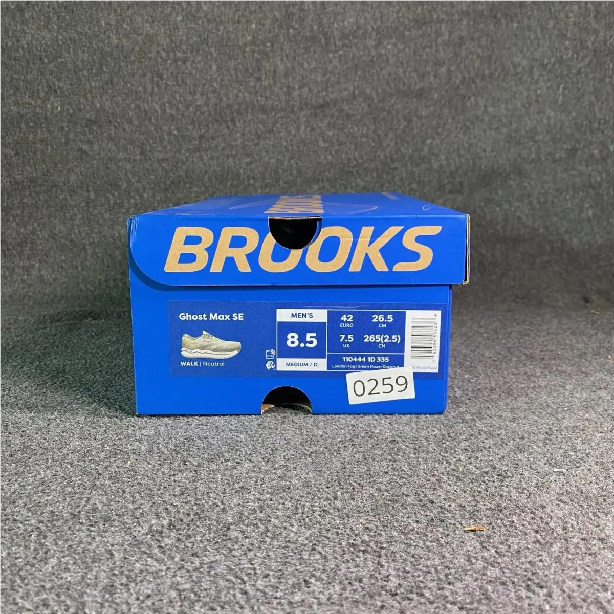Brooks shoes - Brooks Ghost Max SE - Ghost Max - 110444 1D 335 - Gray 6