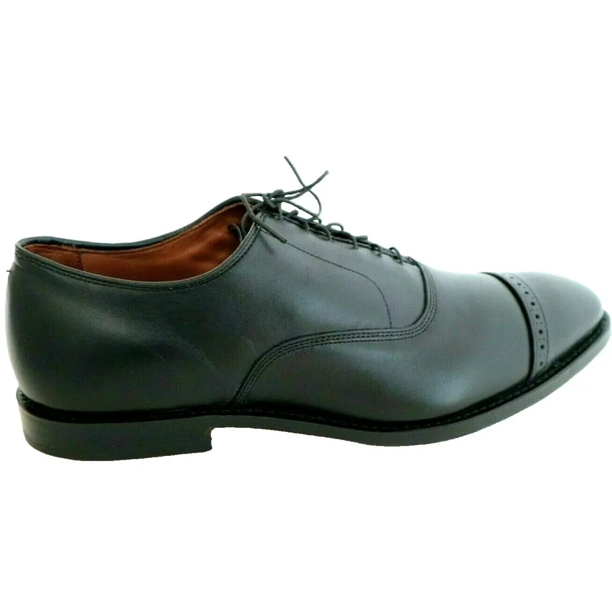 Brooks Brothers Leather Size US 9.5B Goodyear Welted Cap Toe Made IN Usa