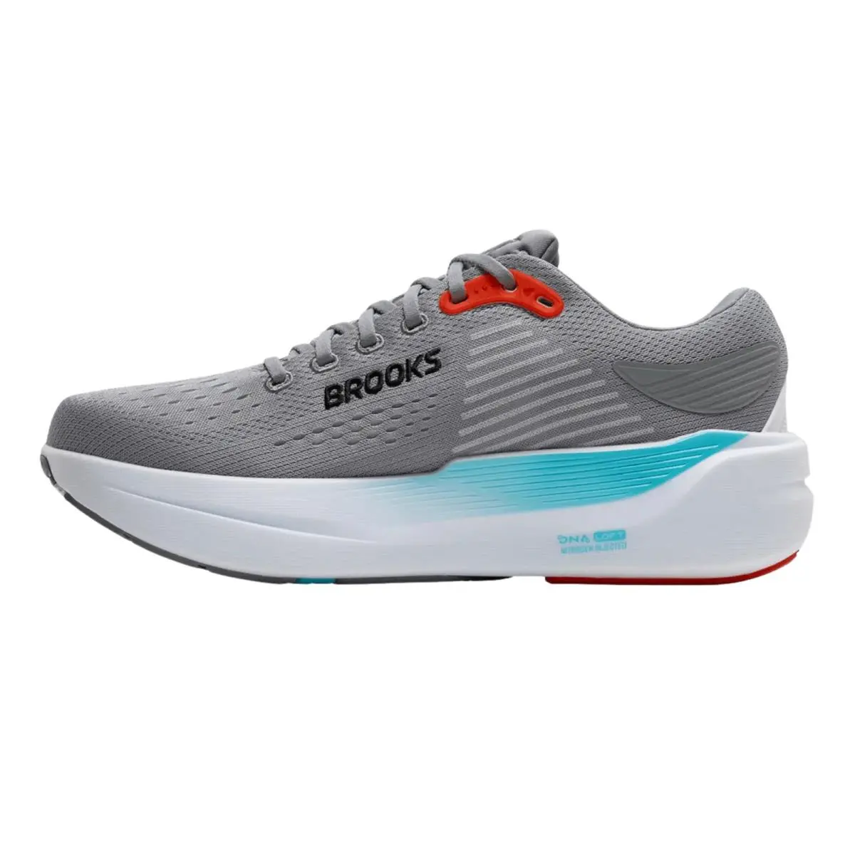 Brooks shoes - Brooks Ghost Max 3 - Ghost Max - Primer Grey/Antarctica/Red 0