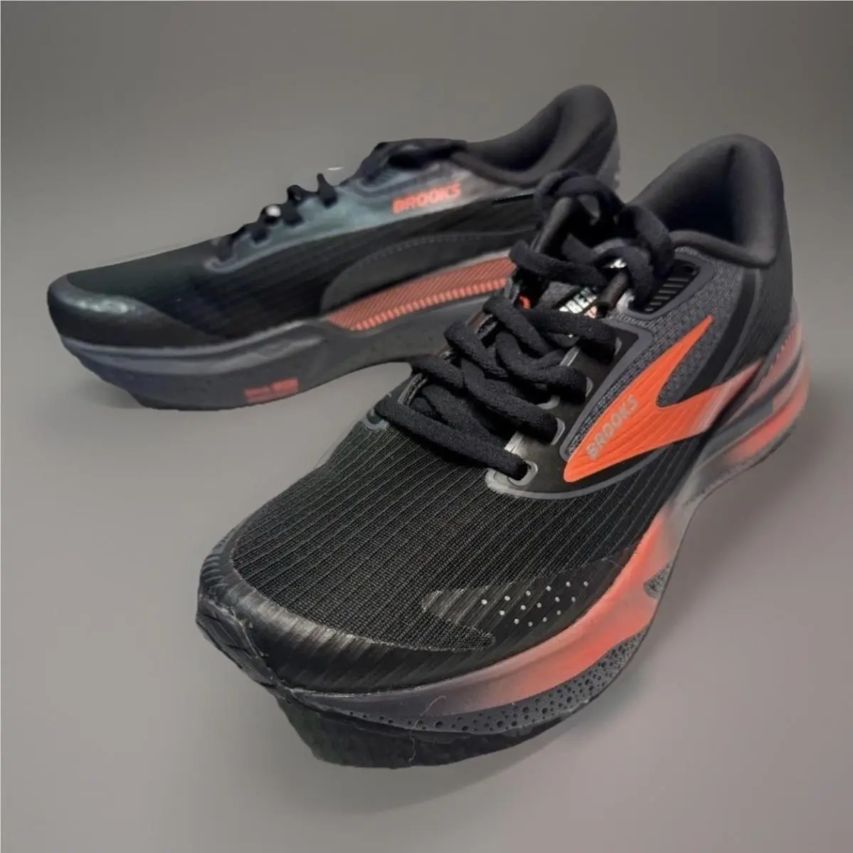 Brooks shoes - Brooks Adrenaline GTS 24 - Adrenaline GTS - 120427 1B 044 - Black/Ebony/Hot Coral 1