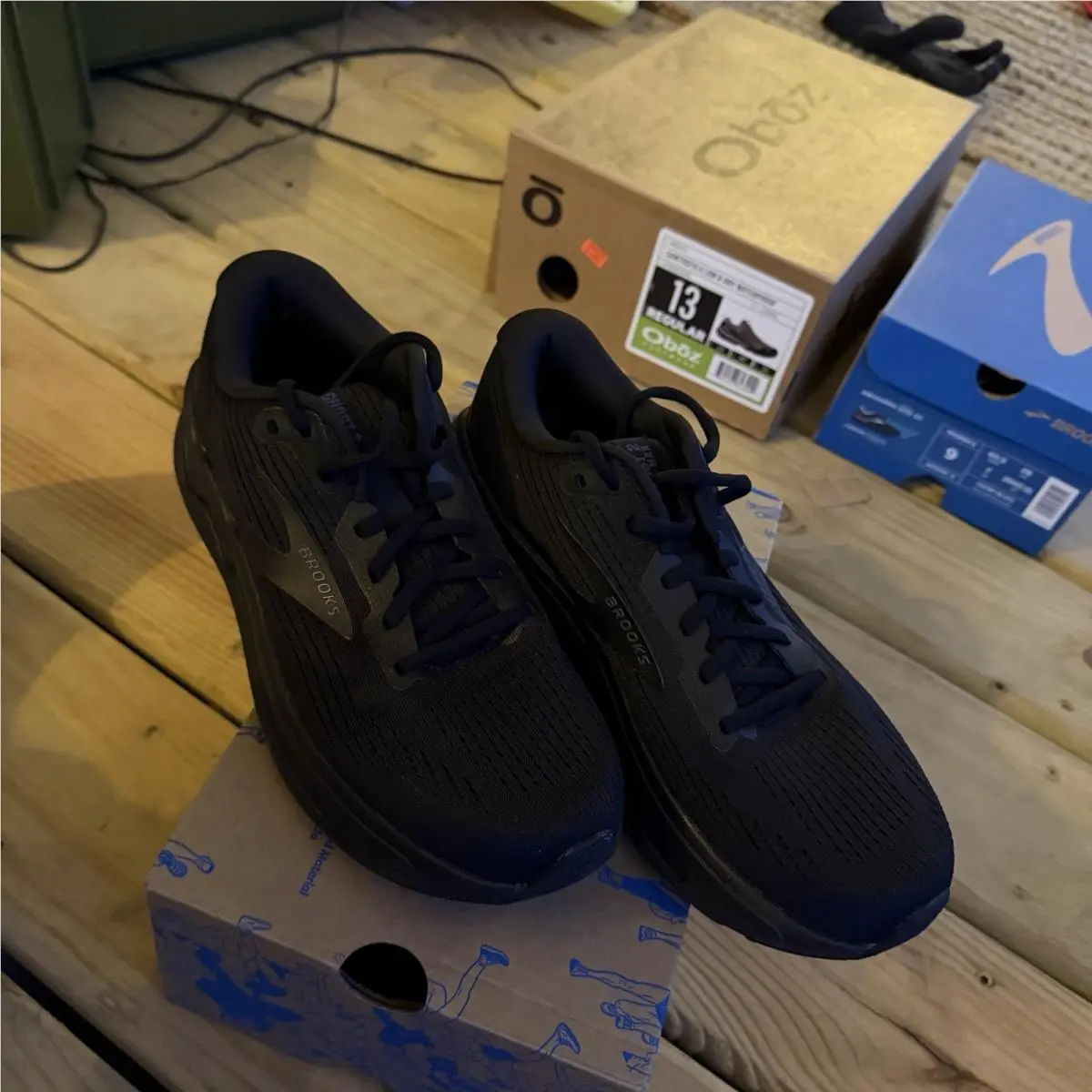 Brooks shoes - Brooks Ghost Max 2 Wide - 120420-1D-020 - Black 1