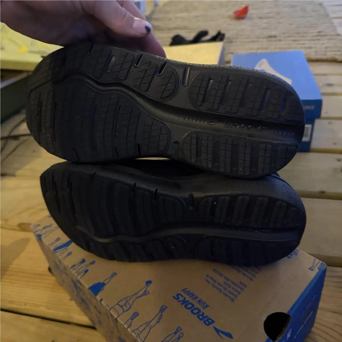 Brooks shoes - Brooks Ghost Max 2 Wide - 120420-1D-020 - Black 3