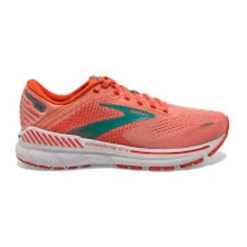 Brooks Adrenaline Gts 22 Coral Latigo Bay Womens Sneakers Shoes Sz 6 B