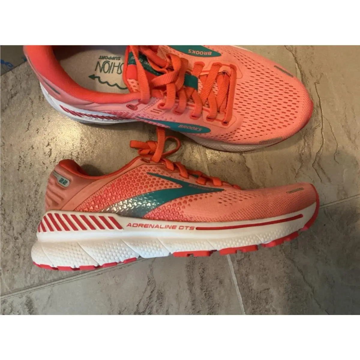 Brooks shoes - Brooks Adrenaline GTS 22 - Adrenaline GTS - Orange 4