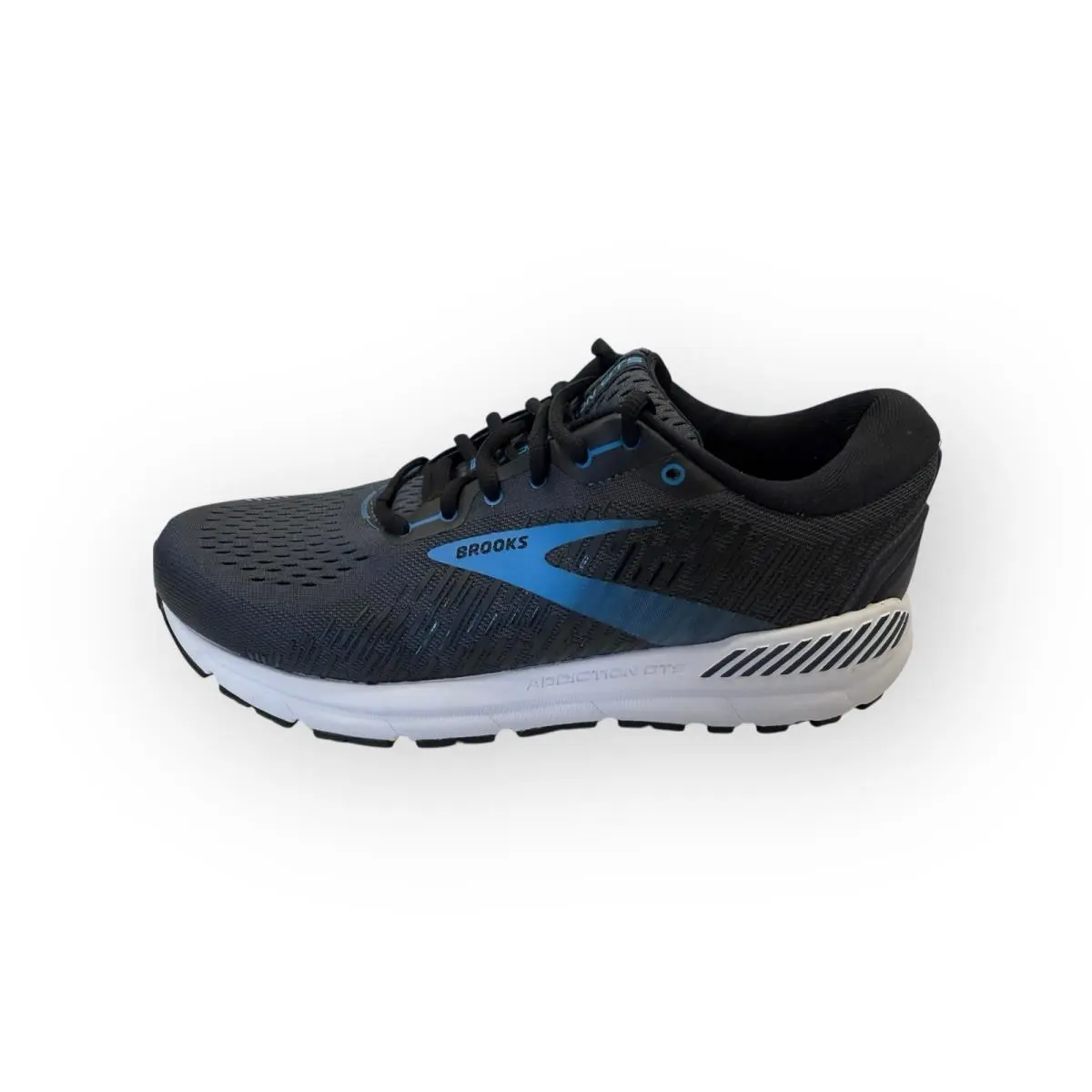 Brooks Addiction Gts 15 Running Shoe Grey/blue 1103652E077 Mens Size 10.5 2E