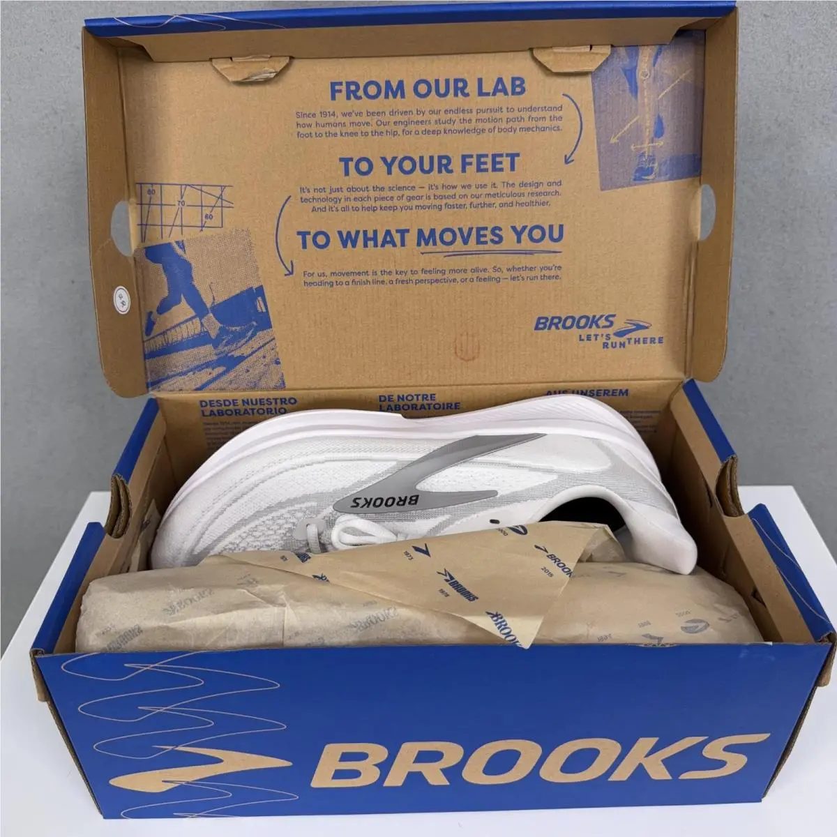 Brooks shoes - Brooks Revel 9 - Revel - White 1