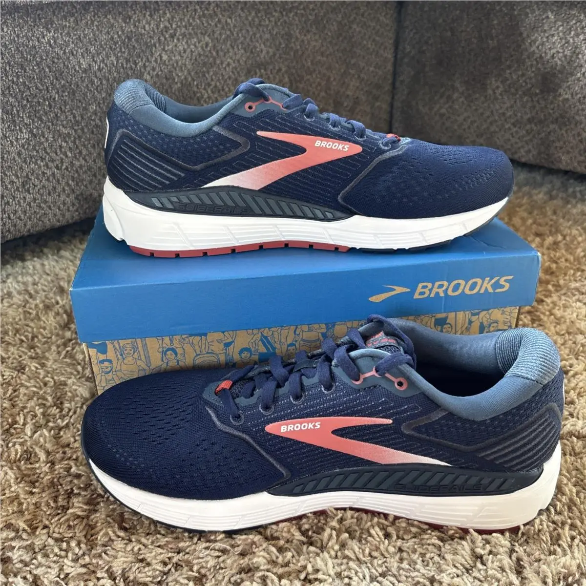 Brooks shoes - Brooks Beast 20 - Beast - 110327 2E 480 - Blue (UPC: 0195394227345) 0