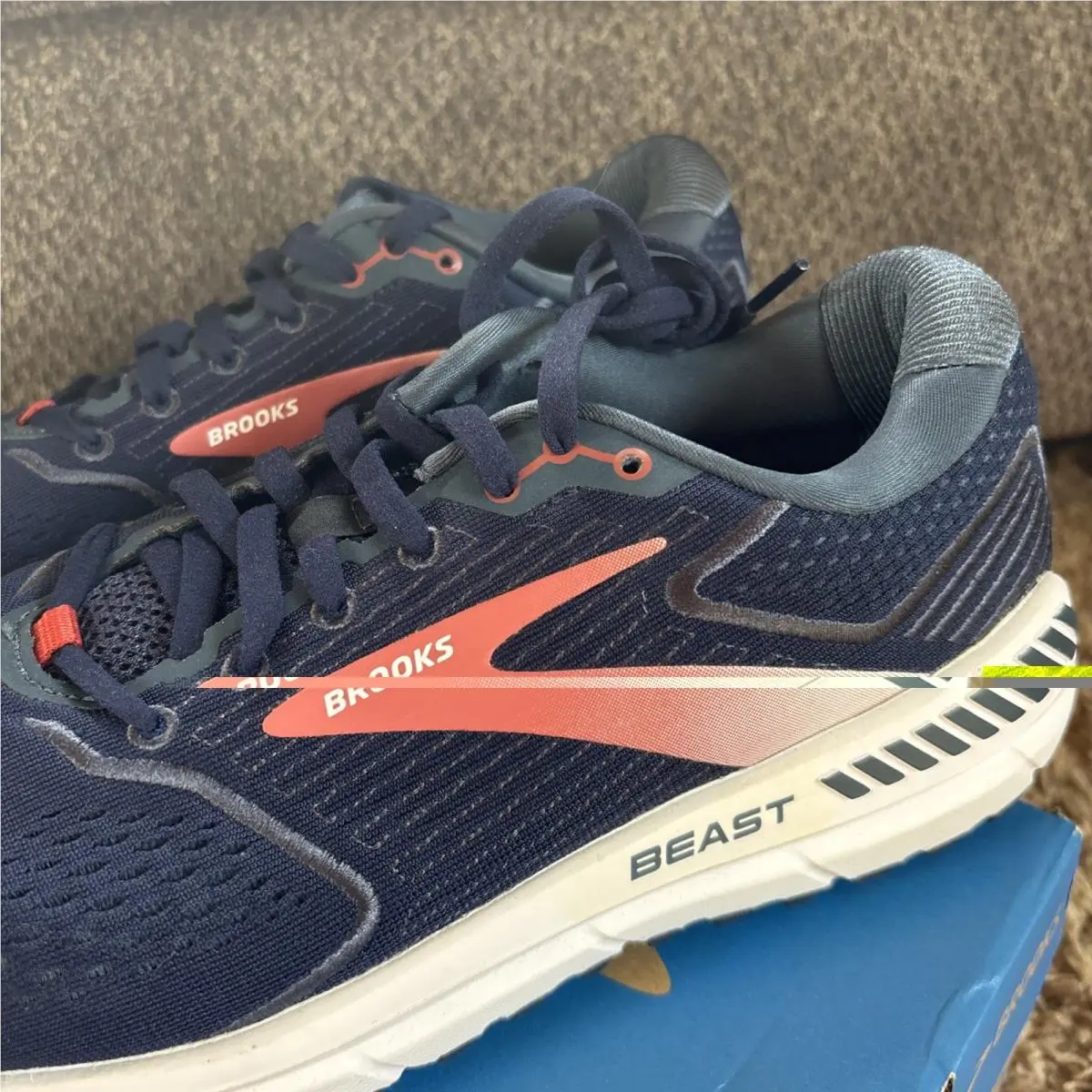 Brooks shoes - Brooks Beast 20 - Beast - 110327 2E 480 - Blue (UPC: 0195394227345) 5