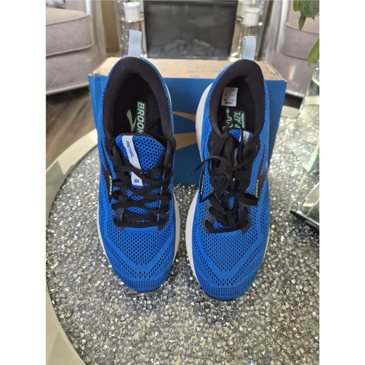 Brooks Revel 6 Men`s Size 9 D Energize