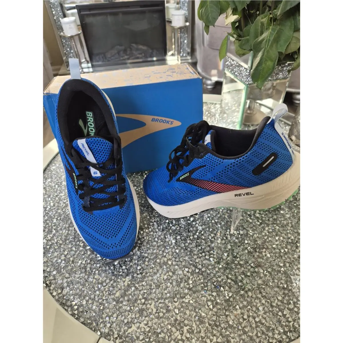Brooks shoes - Brooks Revel 6 - Revel - Blue 1