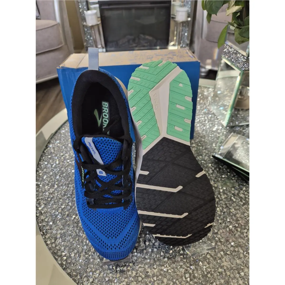 Brooks shoes - Brooks Revel 6 - Revel - Blue 4