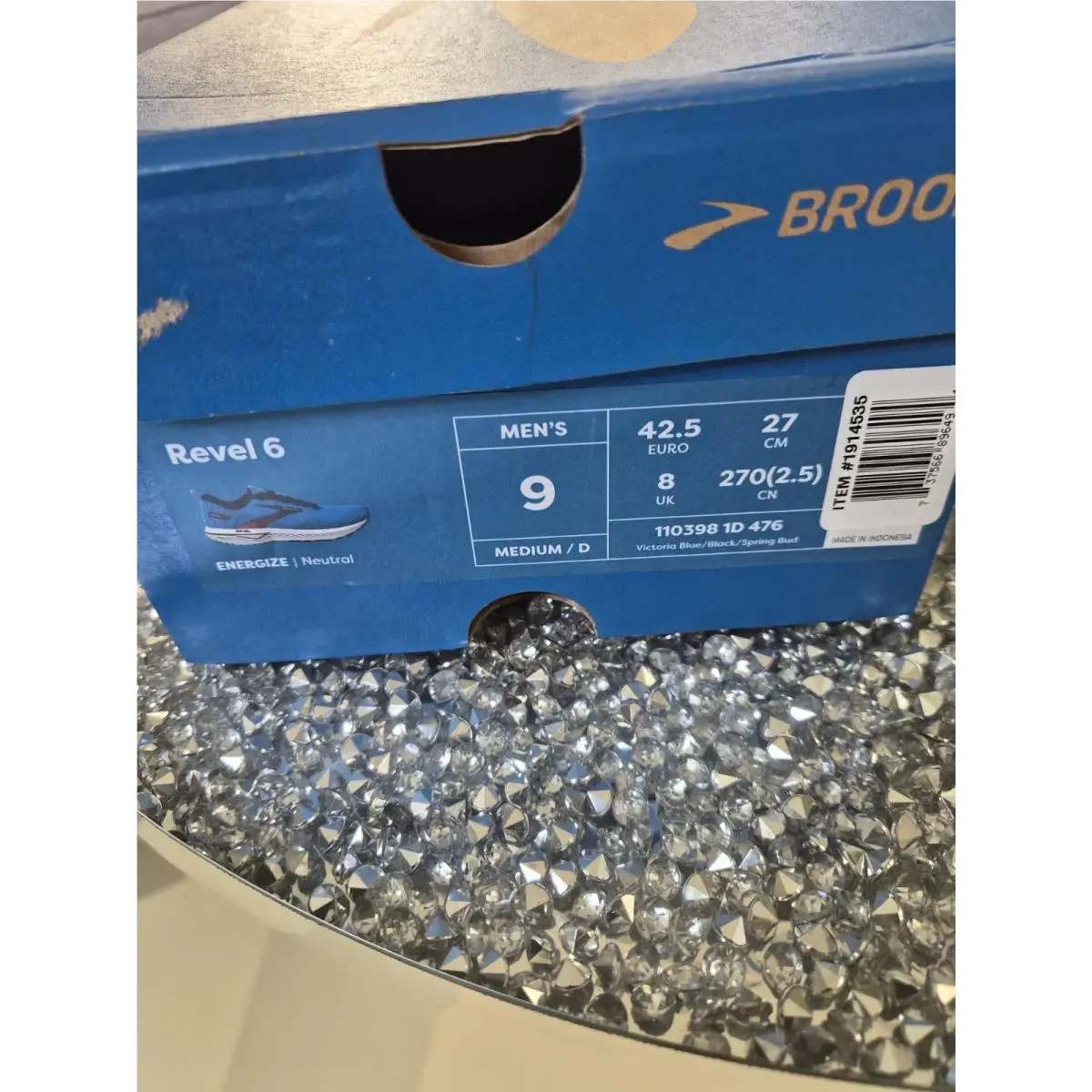 Brooks shoes - Brooks Revel 6 - Revel - Blue 6