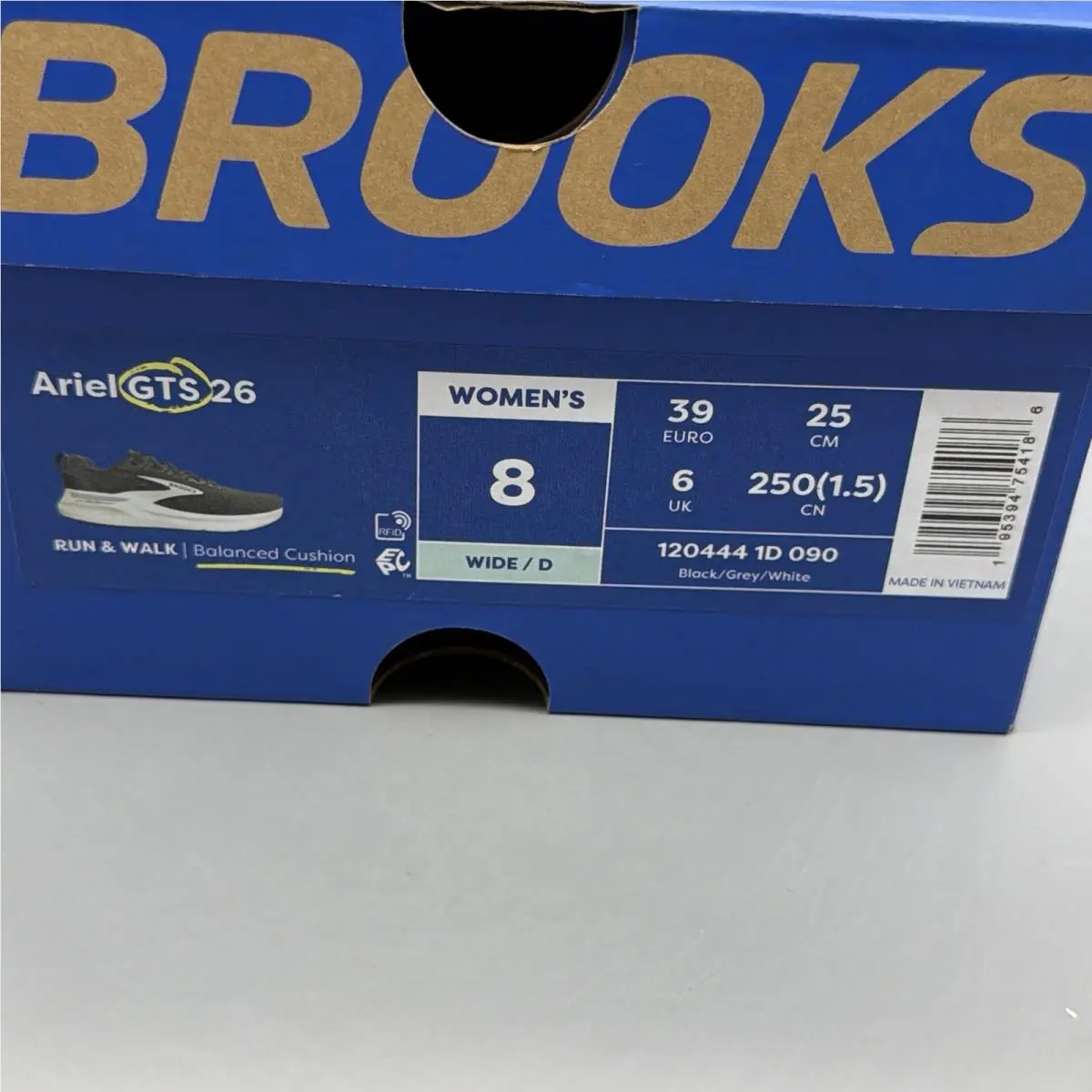 Brooks shoes - Brooks Ariel GTS 26 - Ariel GTS - 1204441D090 - Black (UPC: 0195394754186) 12