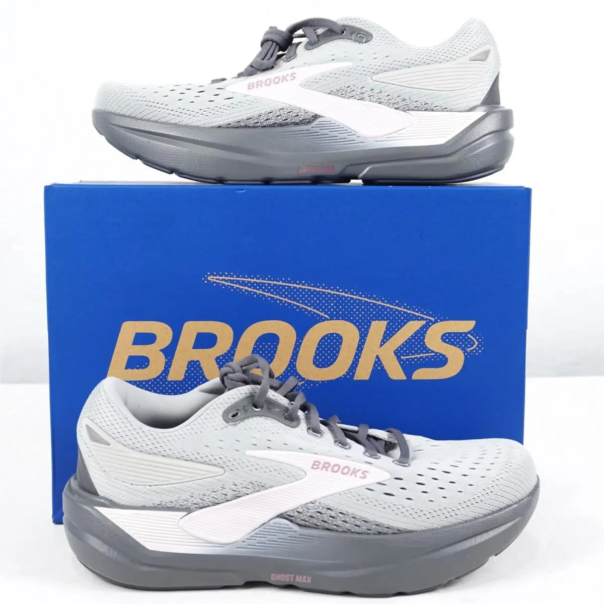 Brooks Ghost Max 3 Running Shoes In Harbor Mist Women`s Size 10.5 1204571B062