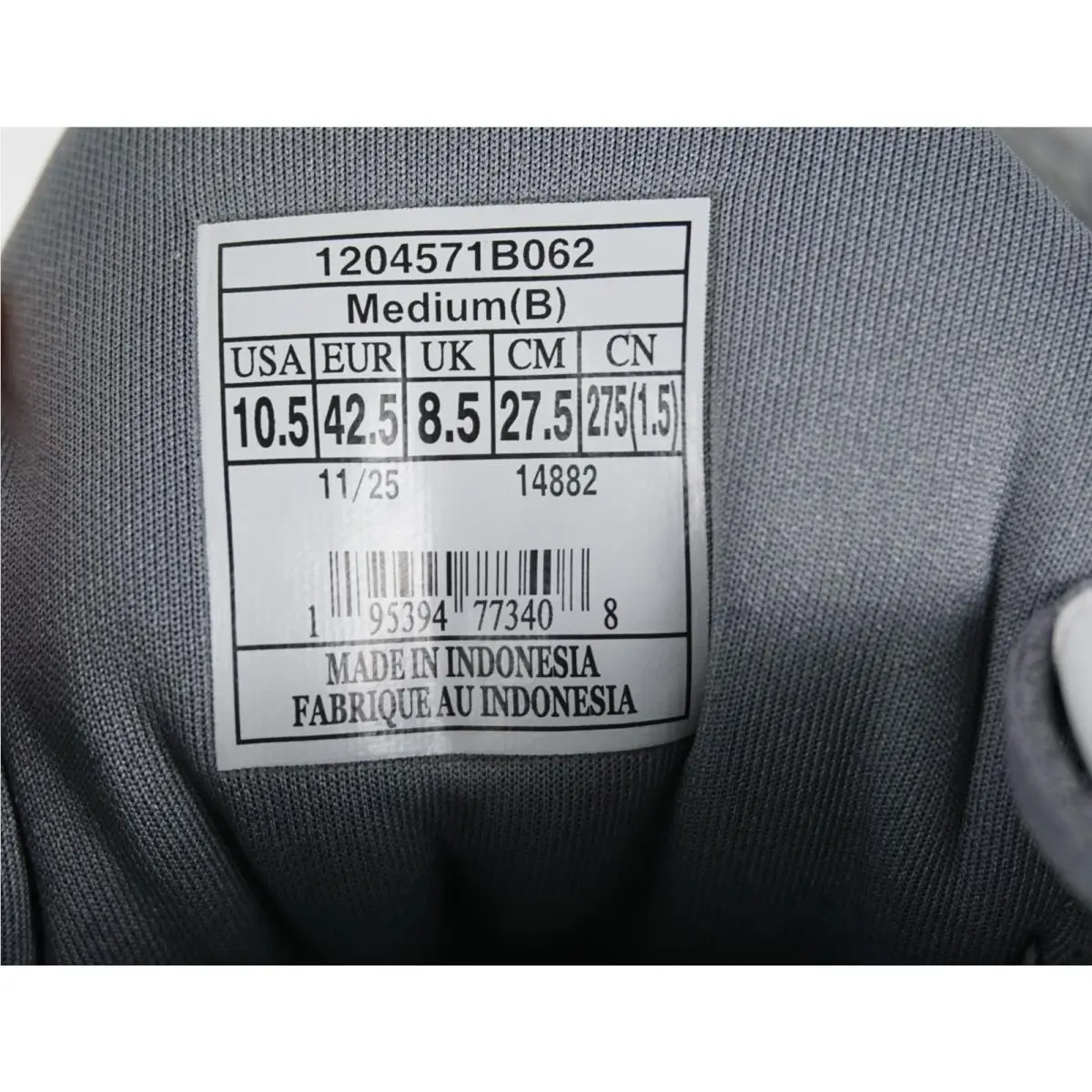 Brooks shoes - Brooks Ghost Max 3 - Ghost Max - 1204571B062 - Gray (UPC: 195394773408) 4