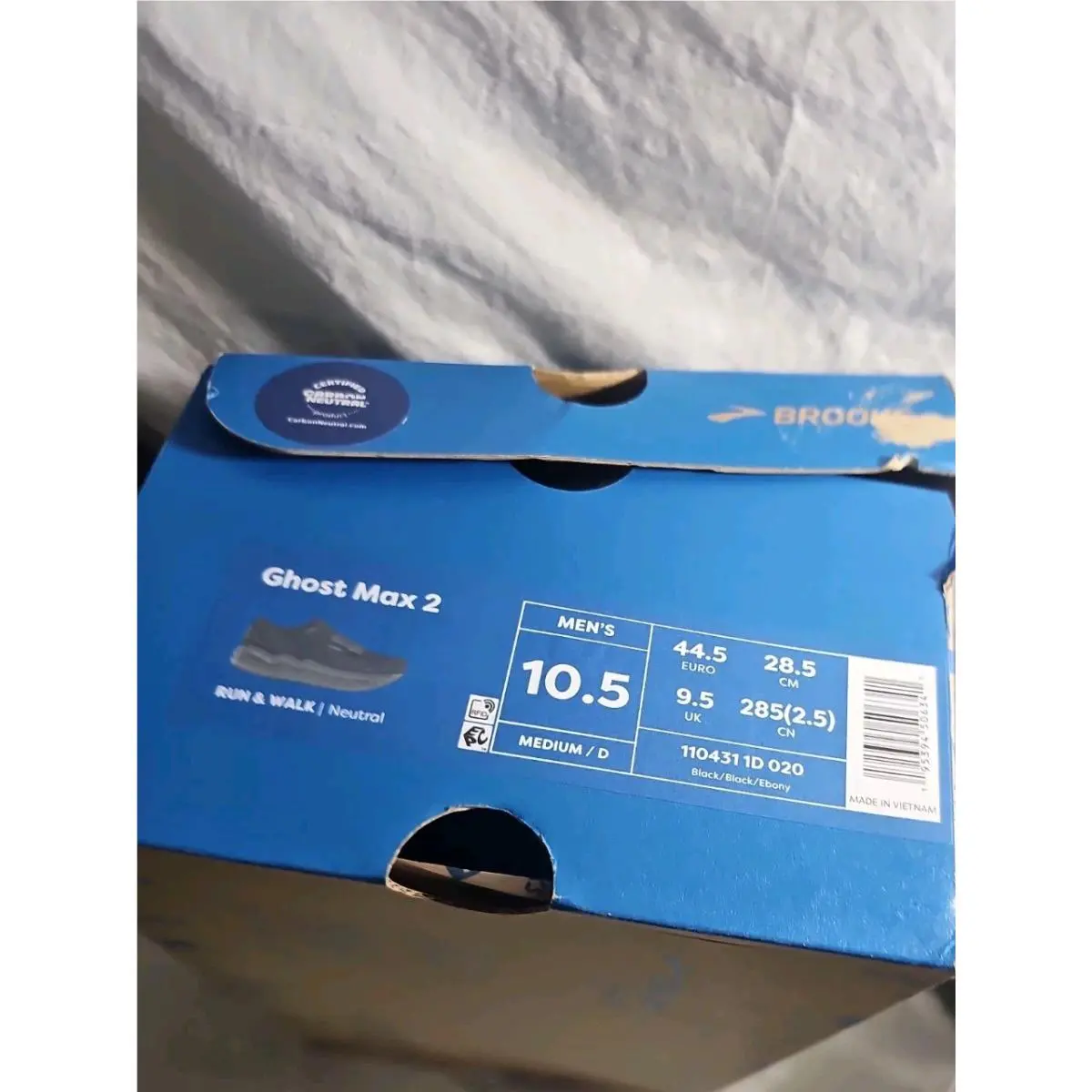 Brooks shoes - Brooks Ghost Max 2 - Ghost Max - Black (UPC: 0195394506341) 11