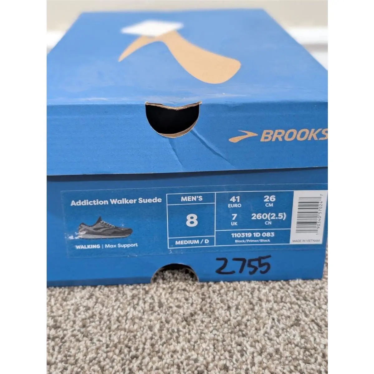Brooks shoes - Brooks	Addiction Walker - Walker - 1103191D083 - Black 5