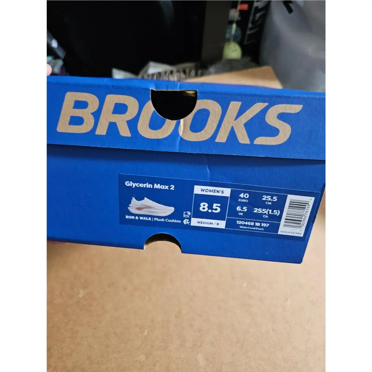 Brooks shoes - Glycerin - Glycerin - 1204681B197 - White (UPC: 0195394780949) 0