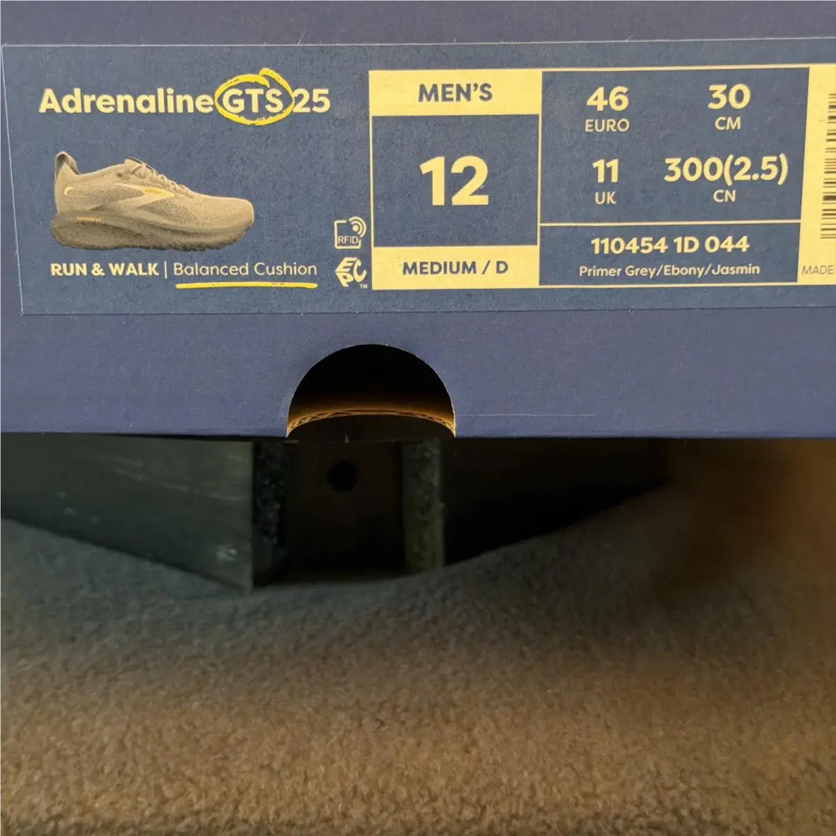 Brooks shoes - Brooks Adrenaline GTS 24 - Adrenaline GTS - Primer Grey/Ebony/Jasmin 6