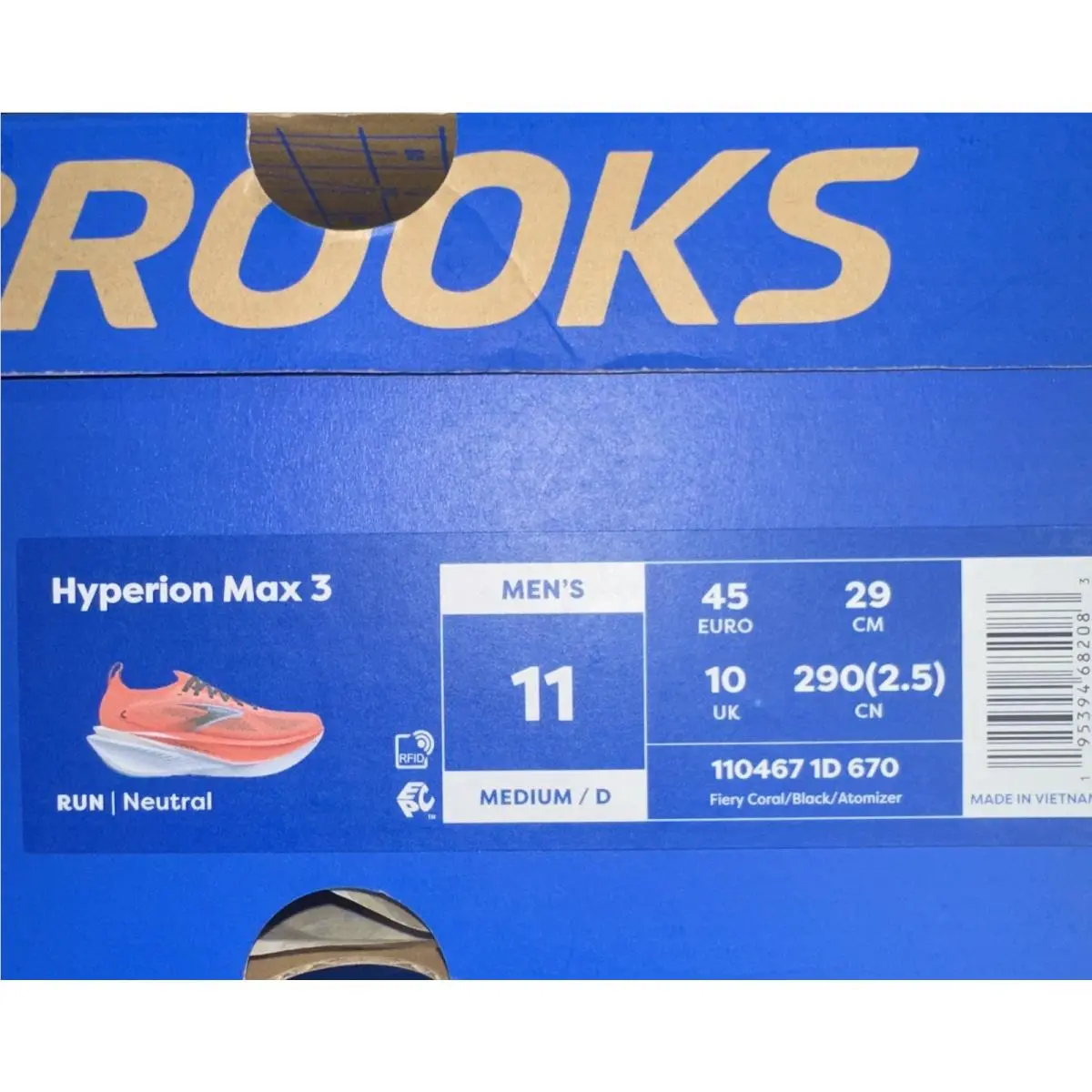 Brooks shoes - Brooks Hyperion Max - Hyperion Max - 110467 1D 670 - Red 4