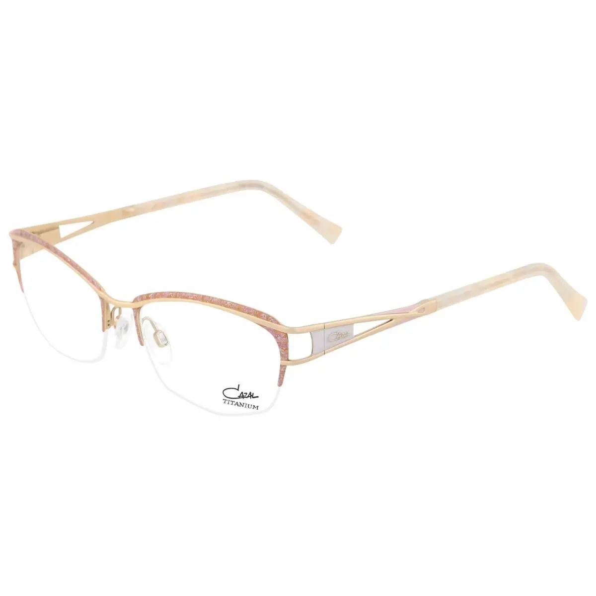 1281 Salmon Gold 004 Eyeglasses by Cazal