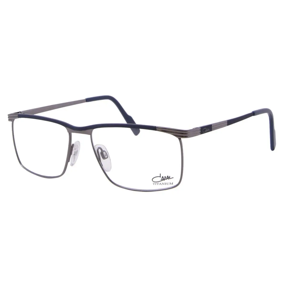 Cazal 7085 003 Titanium Eyeglasses Night Blue/gunmetal Full Rim 56mm