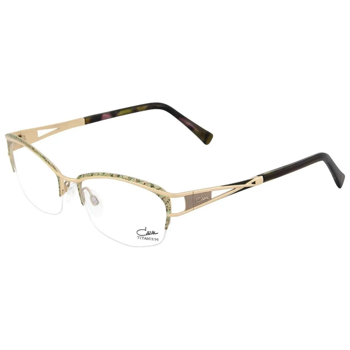 1281 Pistachio Gold 001 Eyeglasses by Cazal