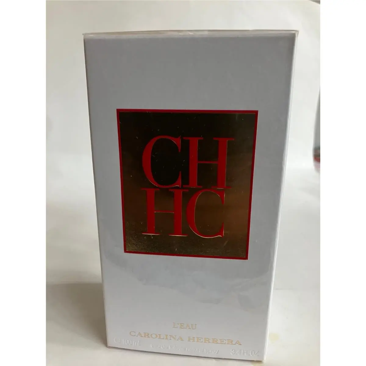 Carolina Herrera CH L`eau 3.4oz Edt Spray For Women Rare
