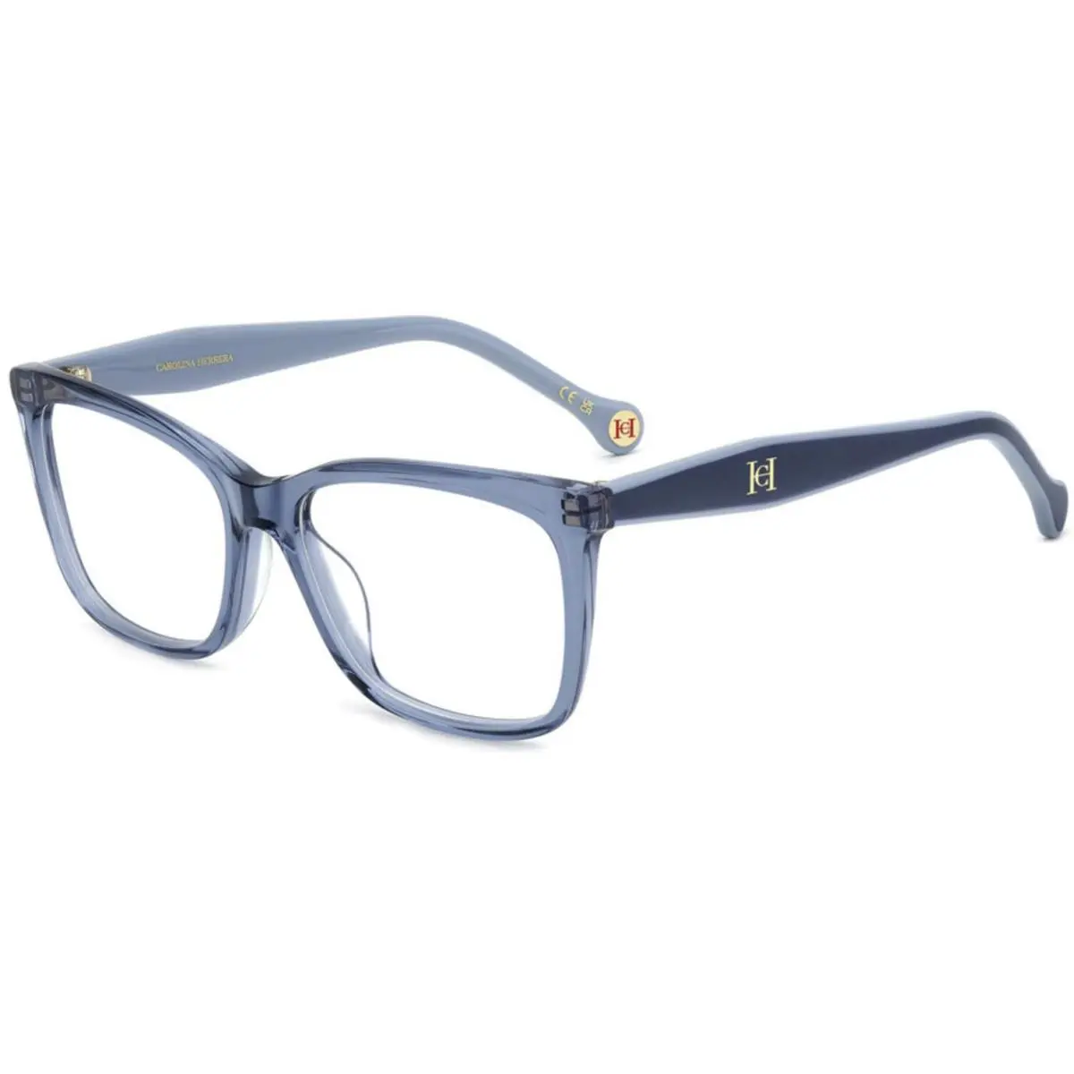 Carolina Herrera Her 0260 /G Blue Pjp Size 55 Eyeglasses