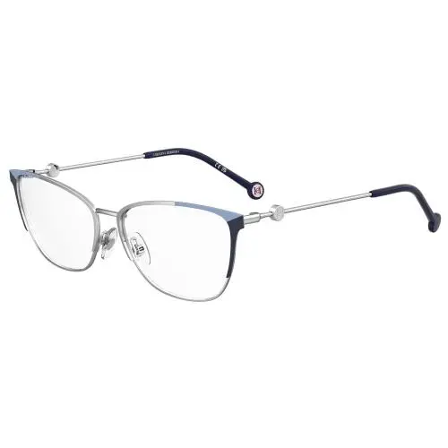 Carolina Herrera Her 0116 Grey Blue Doh Size 57 Eyeglasses