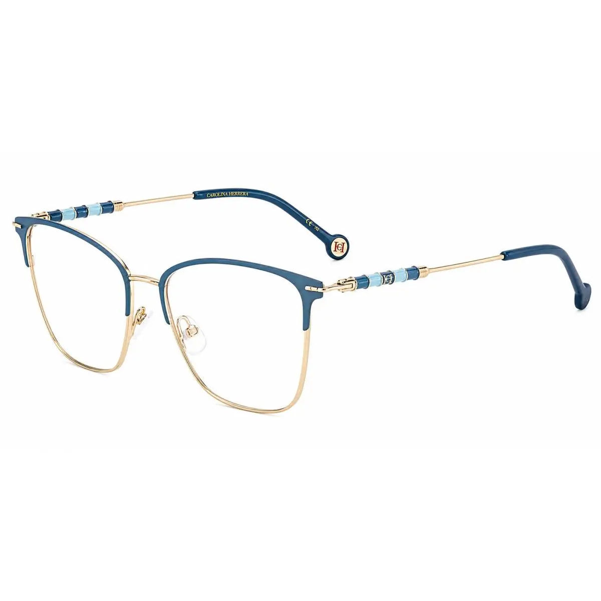 Carolina Herrera Women`s Browline Cat-eye Eyeglass Frame - CH0040 0PEF 54