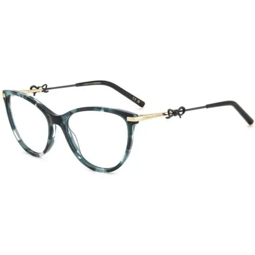 Her 0219 Green Gold GC1 Size 55 Eyeglasses by Carolina Herrera