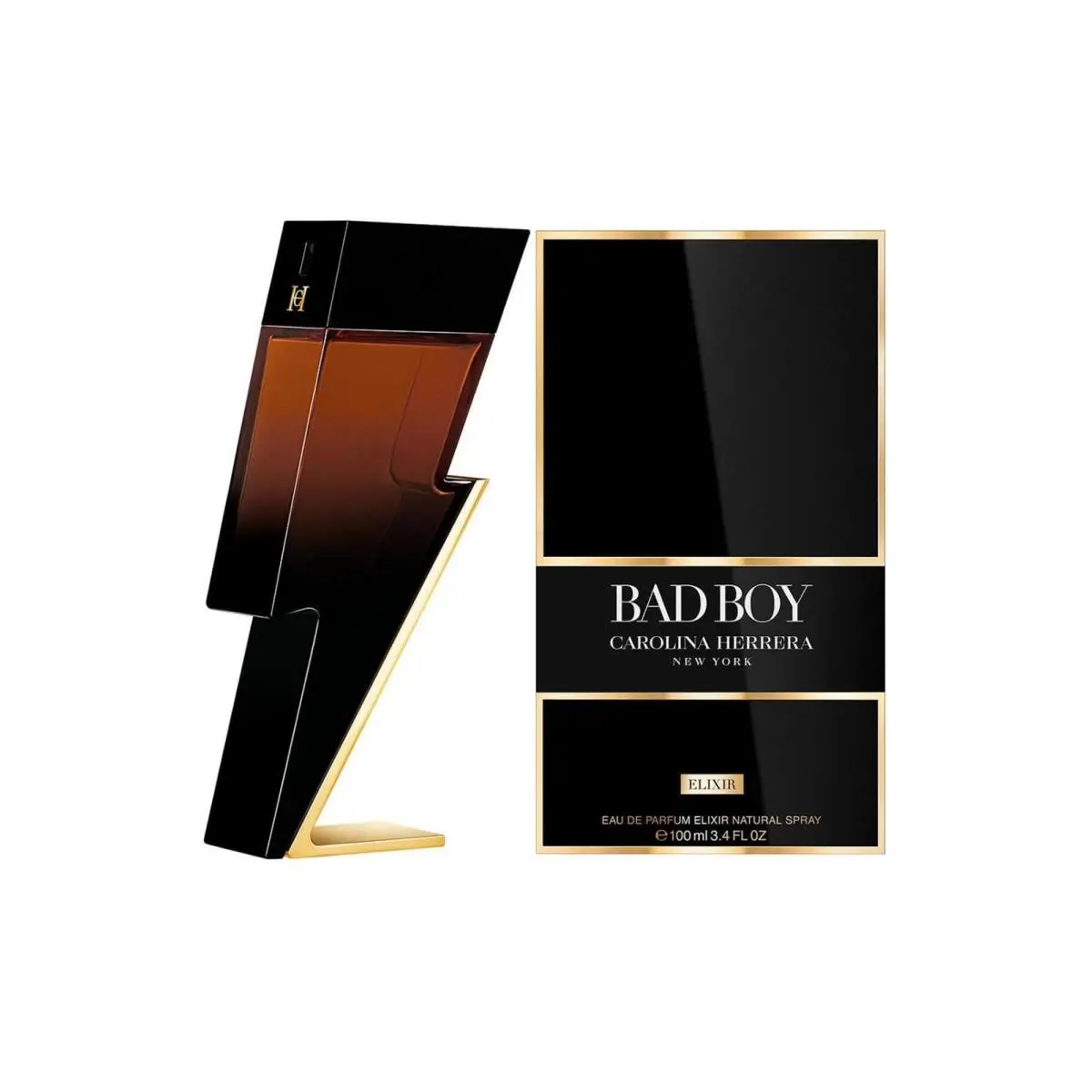 Carolina Herrera Bad Boy Elixir Eau de Parfum For Men 3.4 oz Spray
