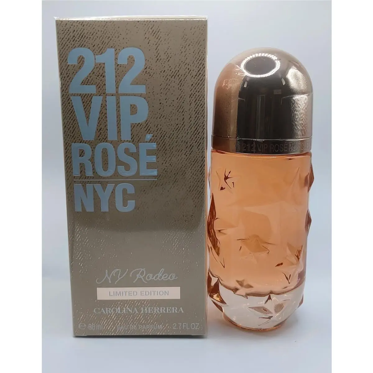 Carolina Herrera 212 Vip Rosé NY Rodeo 2.7 oz Eau de Parfum Women Floral Luxury