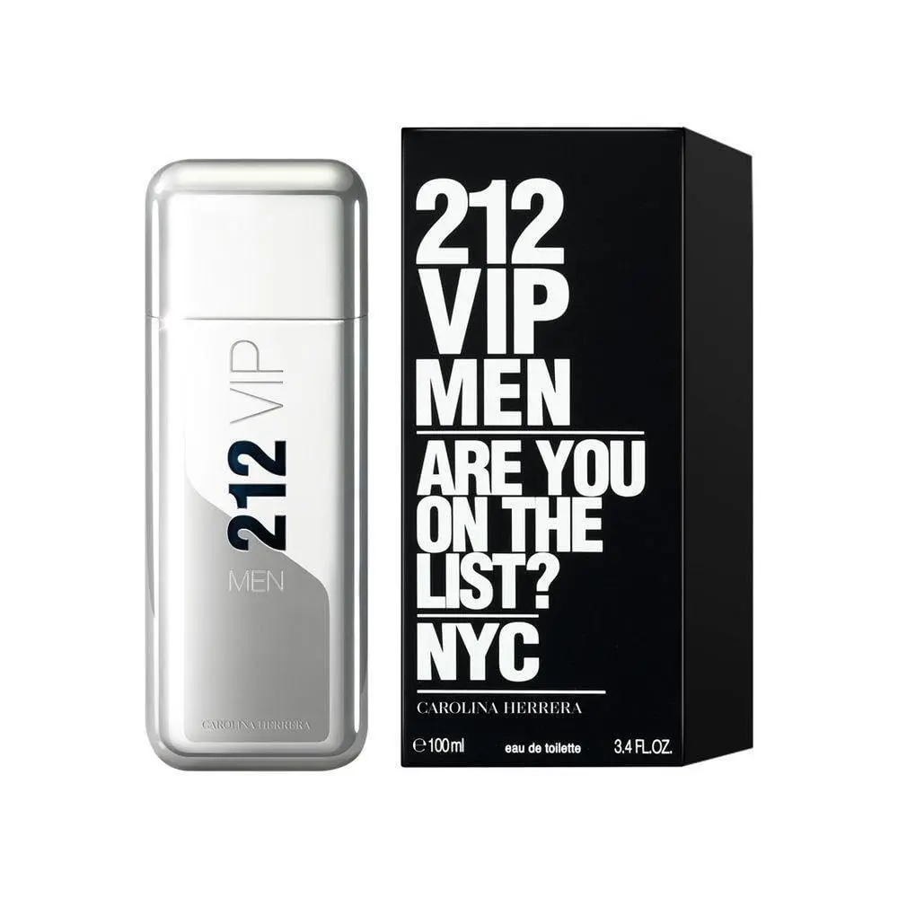 212 Vip Eau de Toilette For Men Fresh Modern Aromatic by Carolina Herrera
