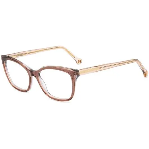 Her 0252 Brown Tui Size 53 Eyeglasses by Carolina Herrera