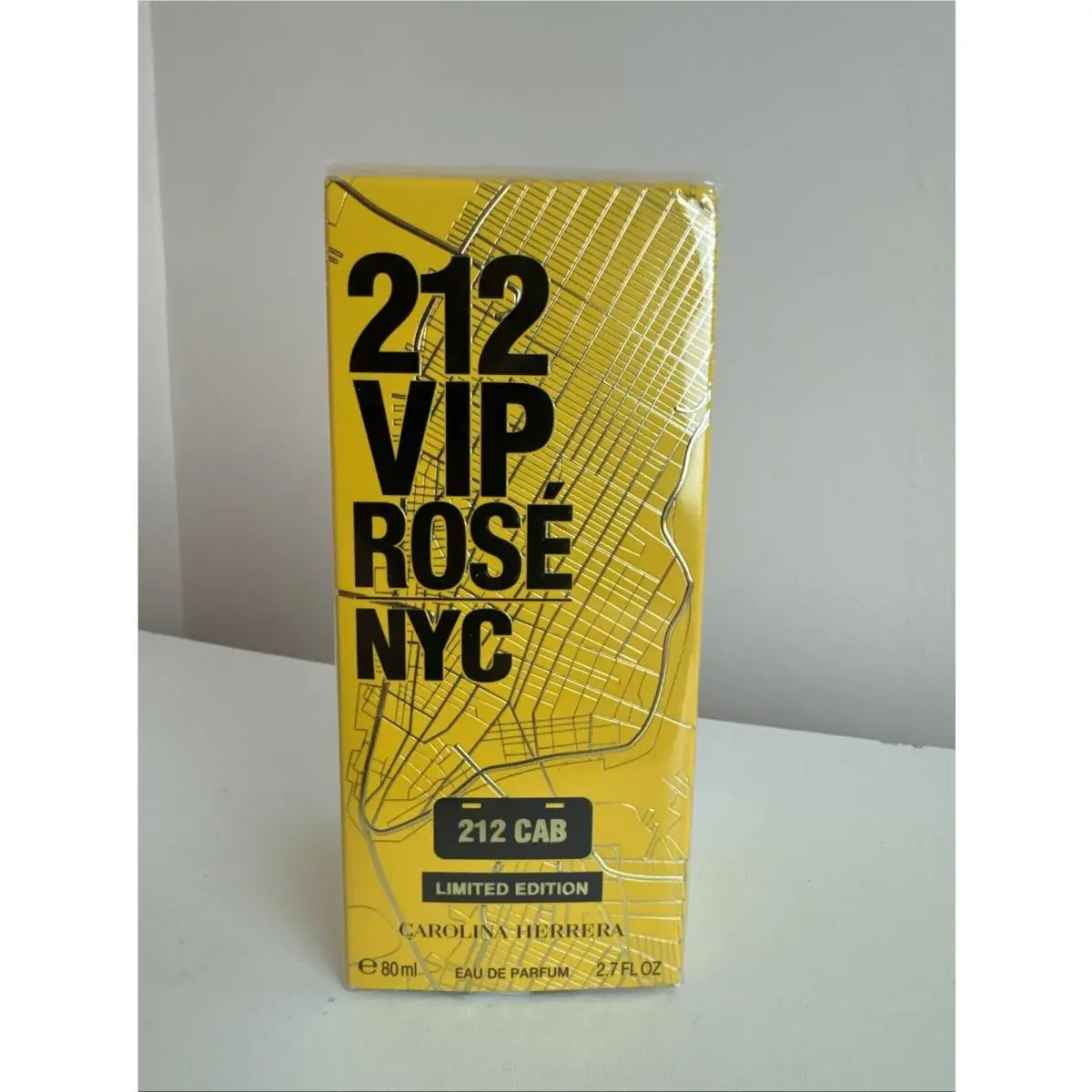 2026 Carolina Herrera 212 Vip Rose Cab Eau de Parfum 2.7oz/80ml Limited