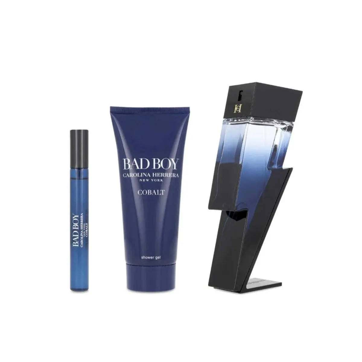 Men`s Bad Boy Cobalt Gift Set Fragrances 8411061102008 by Carolina Herrera